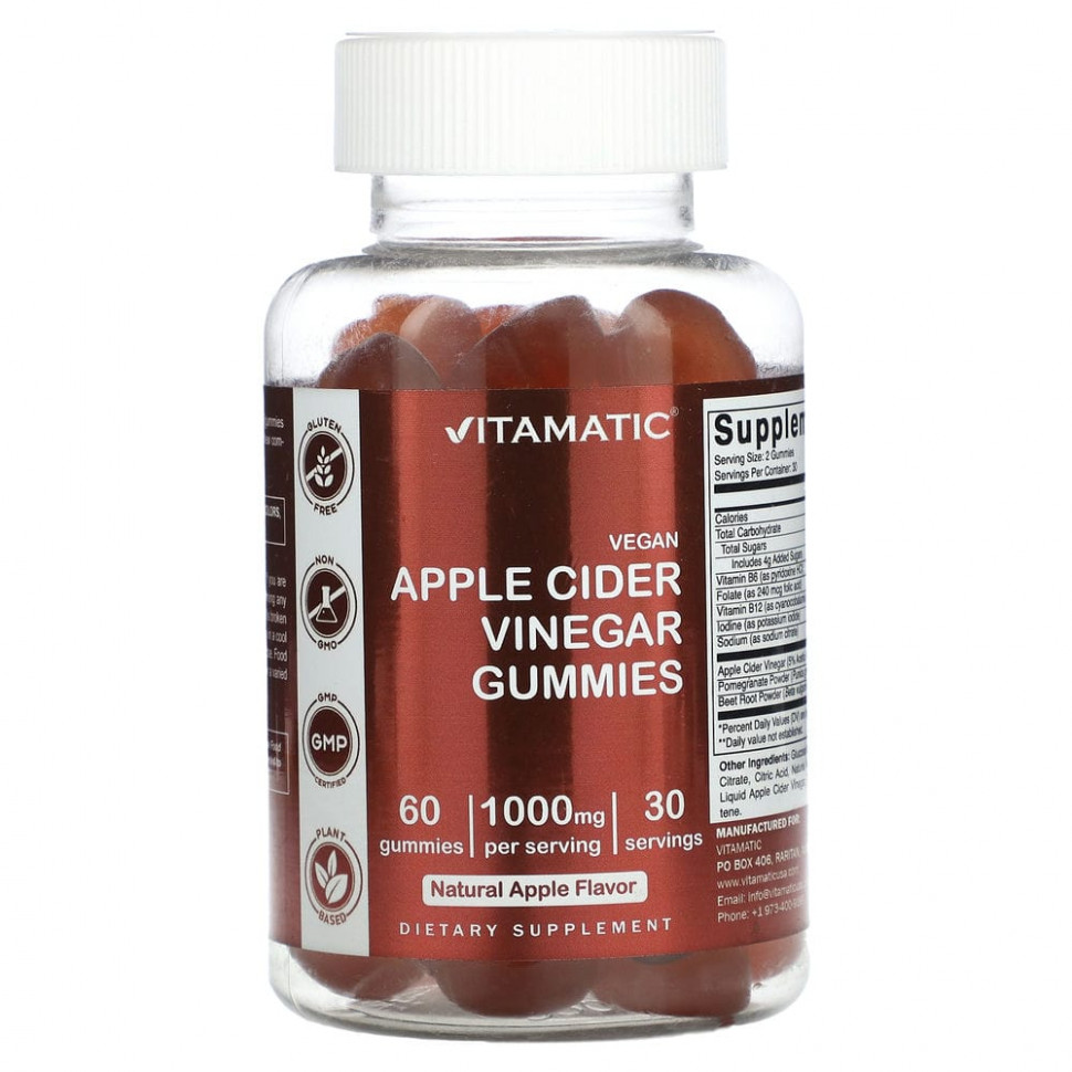   (Iherb) Vitamatic,   ,  , 500 , 60      -     , -, 