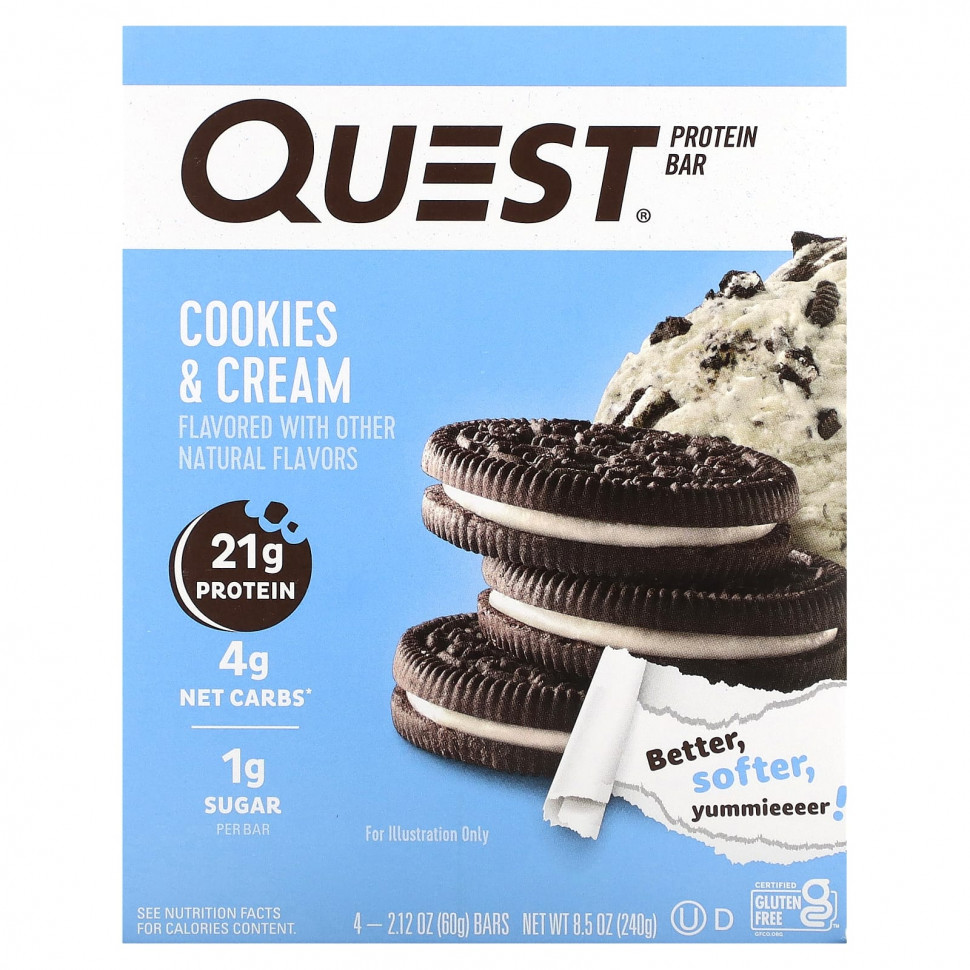   (Iherb) Quest Nutrition,  ,   , 4 , 60  (2,12 ) ,   2540 
