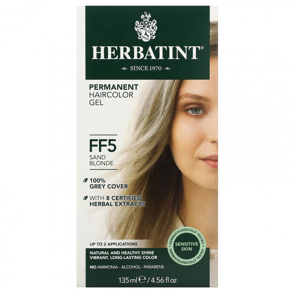 ���� ������ (Iherb) Herbatint (Antica Herbavita), ������� ����-������ ��� �����, FF 5, �������� �����, 135 �� (4,56 ����. �����), ������ �� 3330 ���