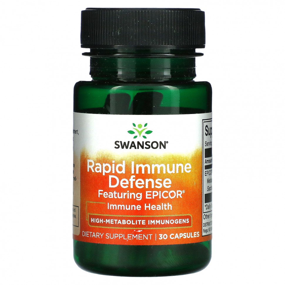   (Iherb) Swanson, Rapid Immune Defense, 30     -     , -, 