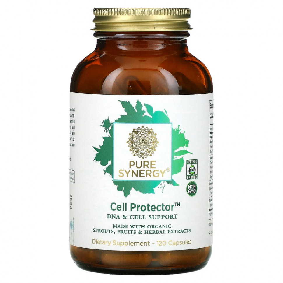 ���� ������ (Iherb) Pure Synergy, Cell Protector, �������� ��� ��������� ������ � ���, 120 ������, ������ �� 9190 ���