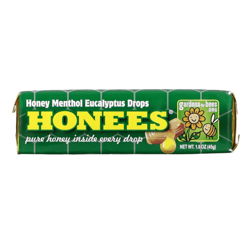���� ������ (Iherb) Honees, ������� � �����, �������� � ����������, 9 ��������, 45 � (1,6 �����), ������ �� 390 ���