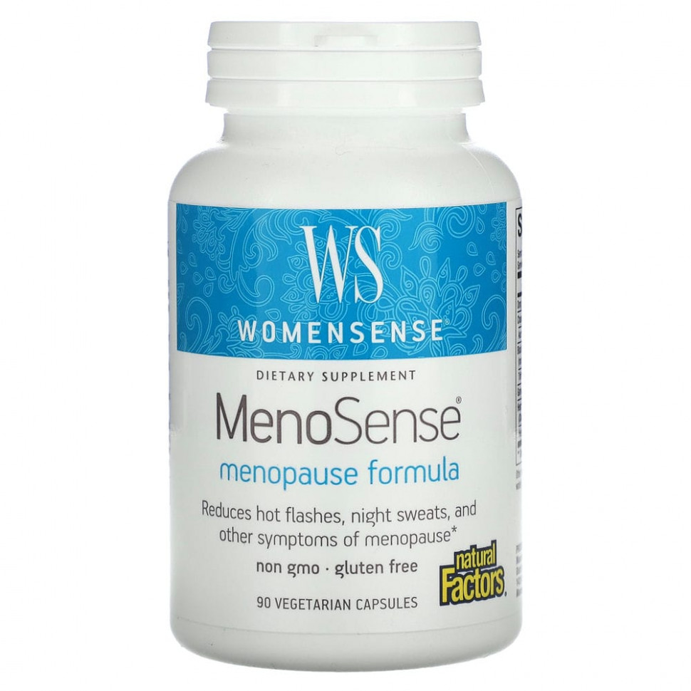   (Iherb) Natural Factors, WomenSense, MenoSense,      , 90      -     , -, 