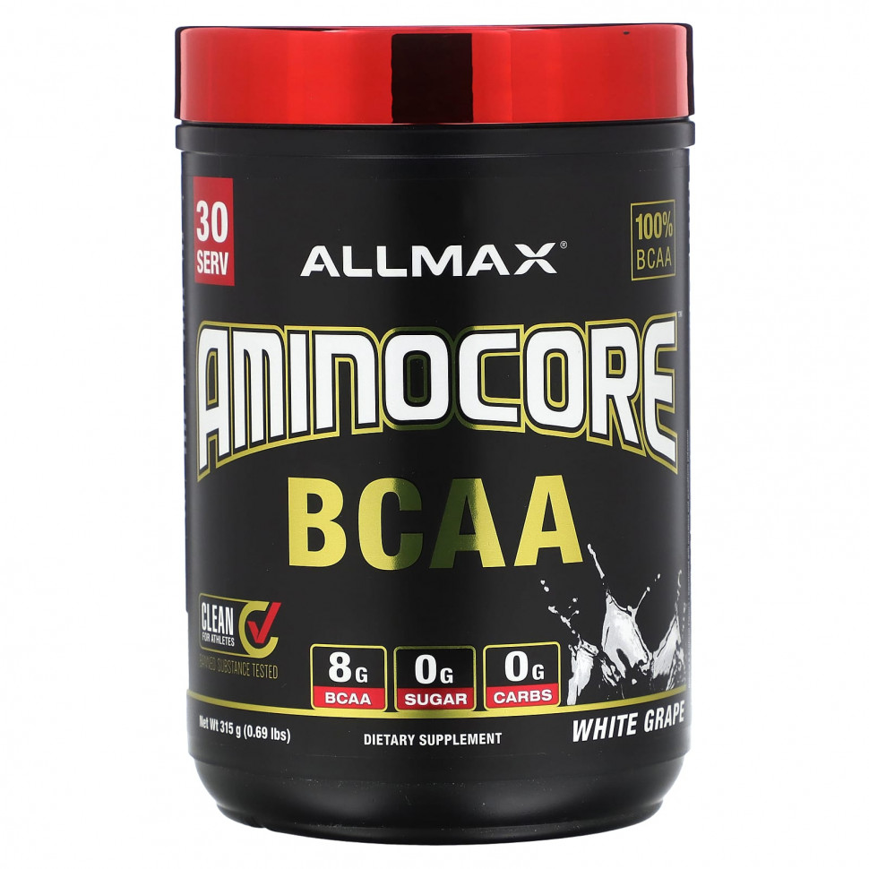���� ������ (Iherb) ALLMAX, AMINOCORE BCAA, ����� ��������, 315 � (0,69 �����), ������ �� 4890 ���