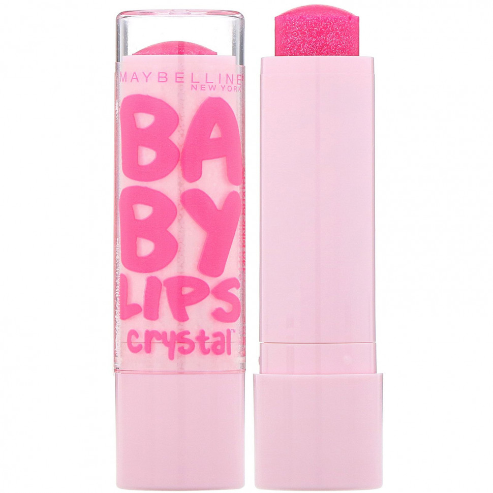 ���� ������ (Iherb) Maybelline, Baby Lips Crystal, ����������� ������� ��� ���, ������� ����� 140, 4,4 �, ������ �� 1270 ���
