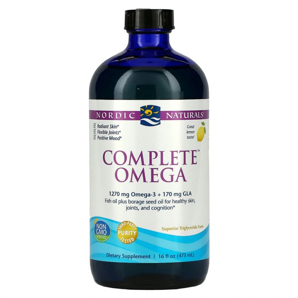   (Iherb) Nordic Naturals, Complete Omega, , 473  (16  )    -     , -, 