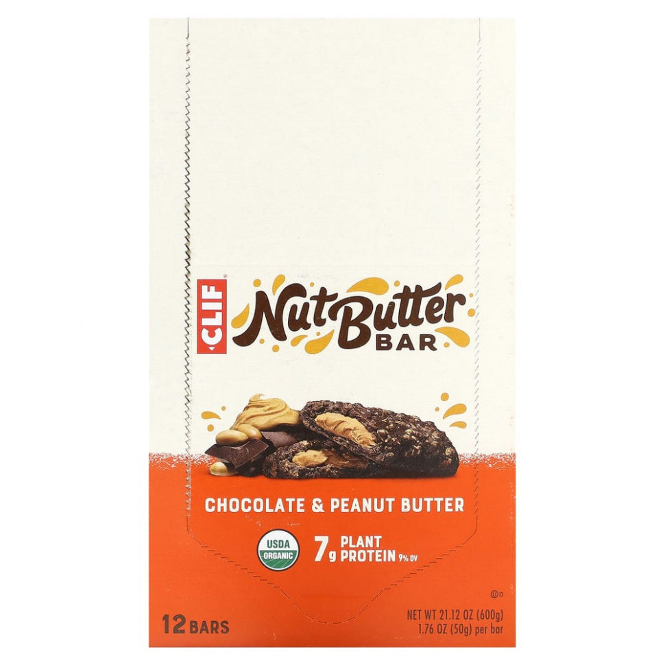   (Iherb) Clif Bar,     ,    , 12 , 50  (1,76 )    -     , -, 