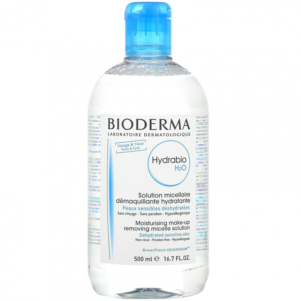   (Iherb) Bioderma, Hydrabio H2O,      , 500  (16,7 . )    -     , -, 