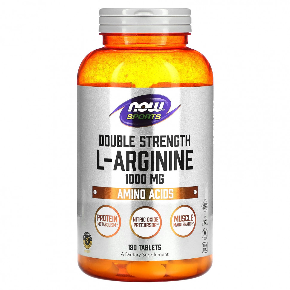   (Iherb) NOW Foods, Sports, L-  , 1000 , 180     -     , -, 