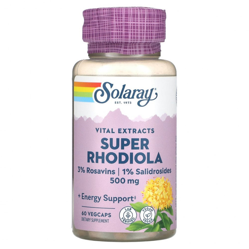   (Iherb) Solaray,   , 500 , 60      -     , -, 