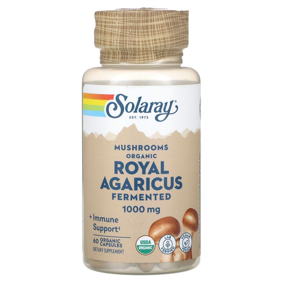 ���� ������ (Iherb) Solaray, ���������������� ����������� ���������� ����������� �������, ����, 500 ��, 60 ������, ������ �� 3470 ���