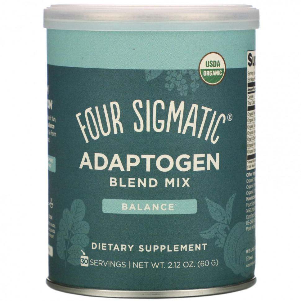   (Iherb) Four Sigmatic,  Adaptogen Blend Mix, , 2,12  (60 )    -     , -, 