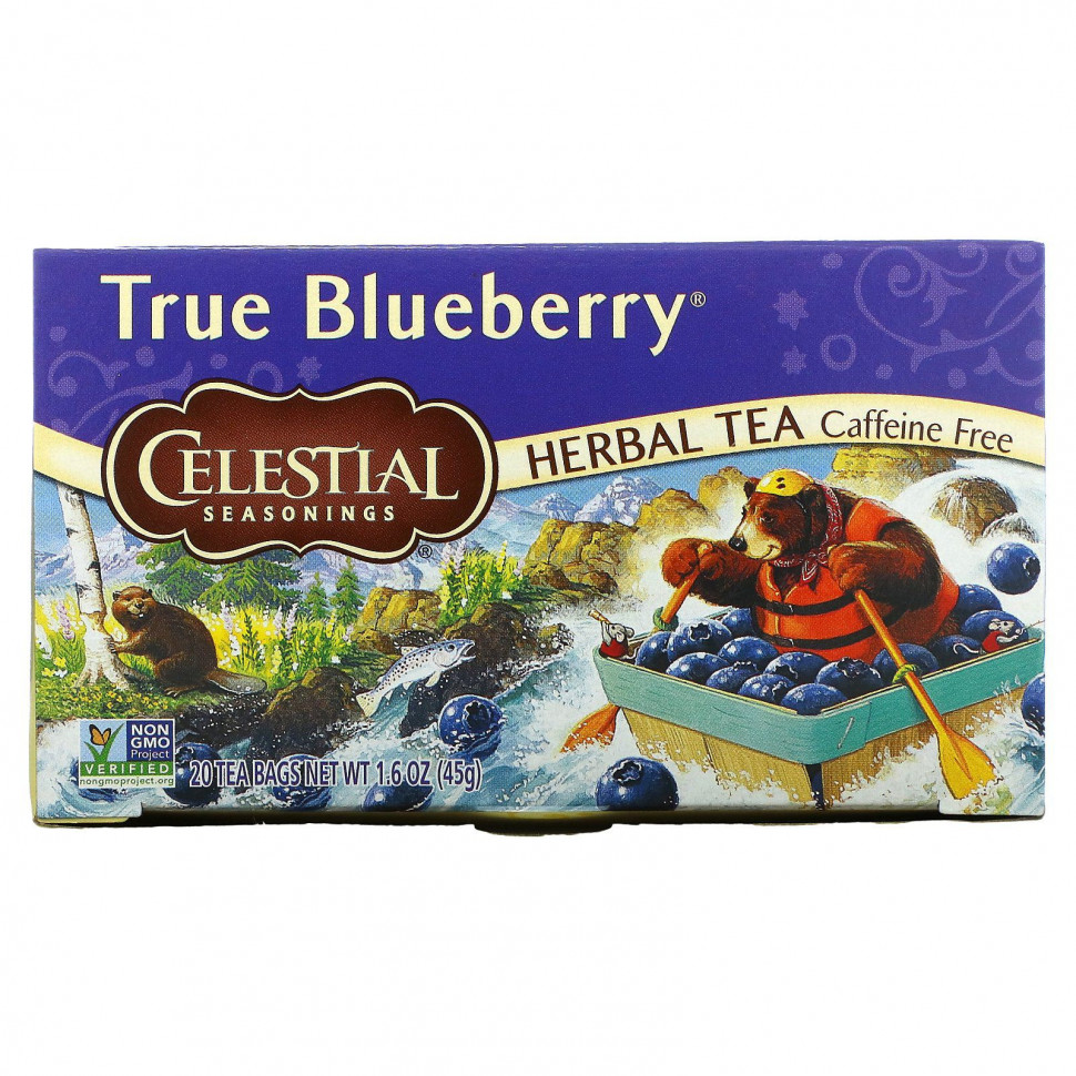 ���� ������ (Iherb) Celestial Seasonings, �������� ���, ��� �������, �������, 20 ���������, 1,6 ����� (45 �), ������ �� 1000 ���