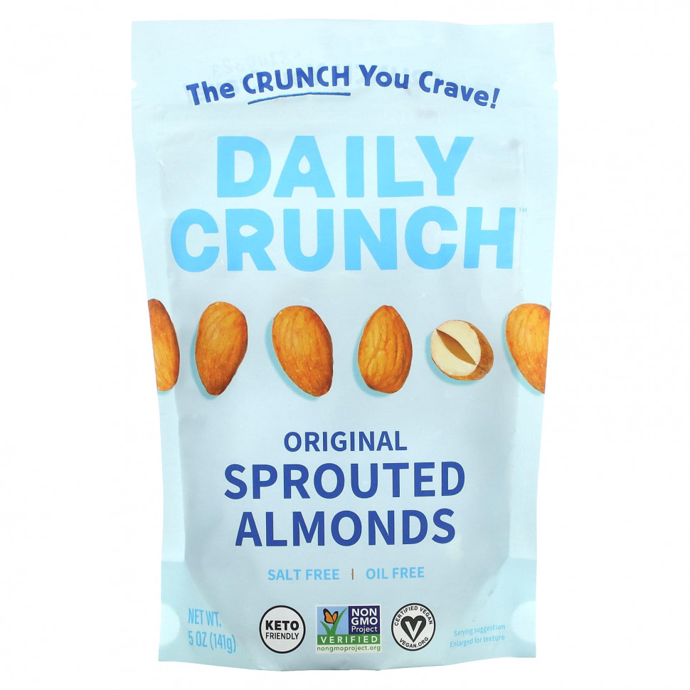 ���� ������ (Iherb) Daily Crunch, ��������� �������, ������������, 141 � (5 �����), ������ �� 1750 ���