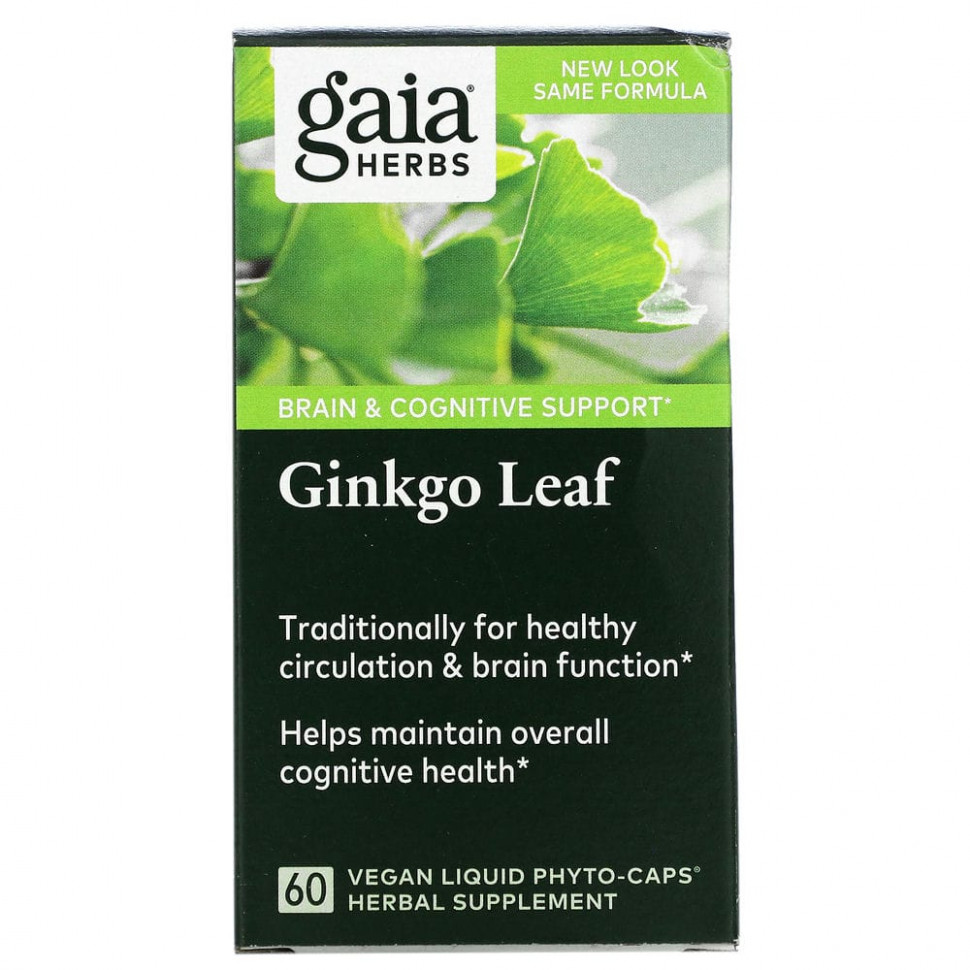   (Iherb) Gaia Herbs,   , 60   Liquid Phyto-Caps    -     , -, 