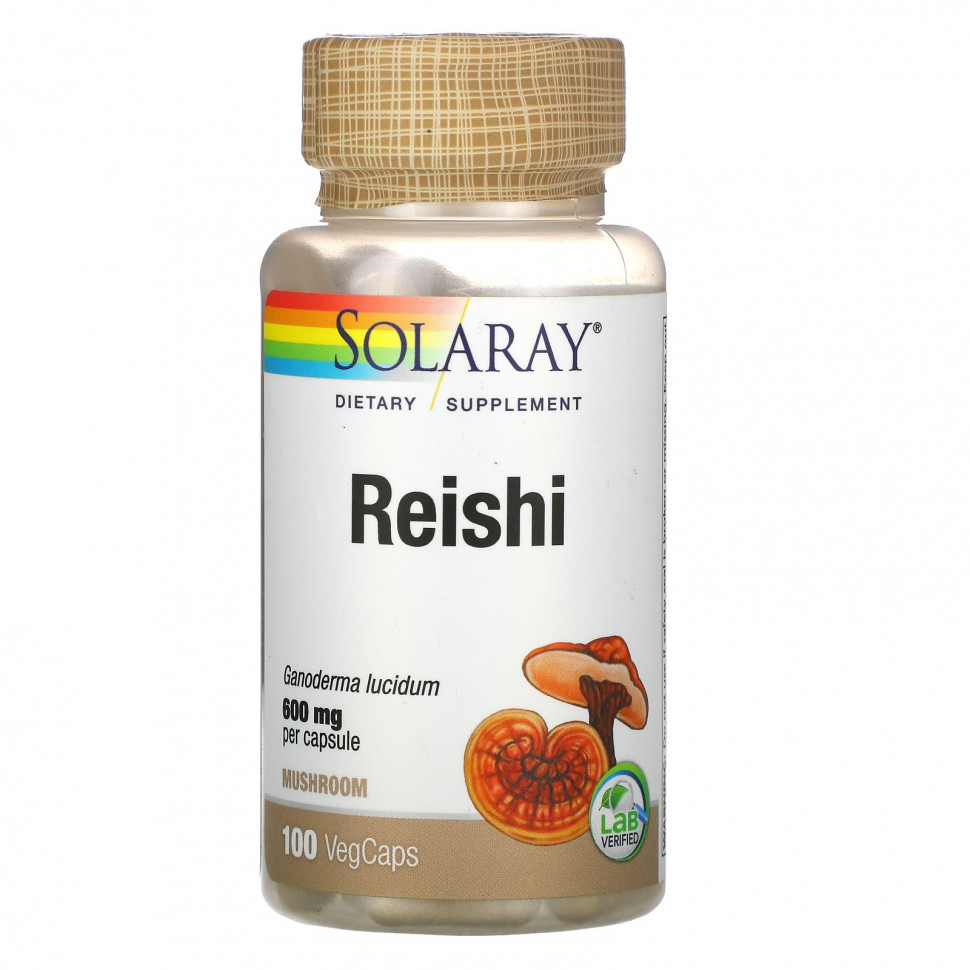 ���� ������ (Iherb) Solaray, �����, 600 ��, 100 ������������ ������, ������ �� 2600 ���