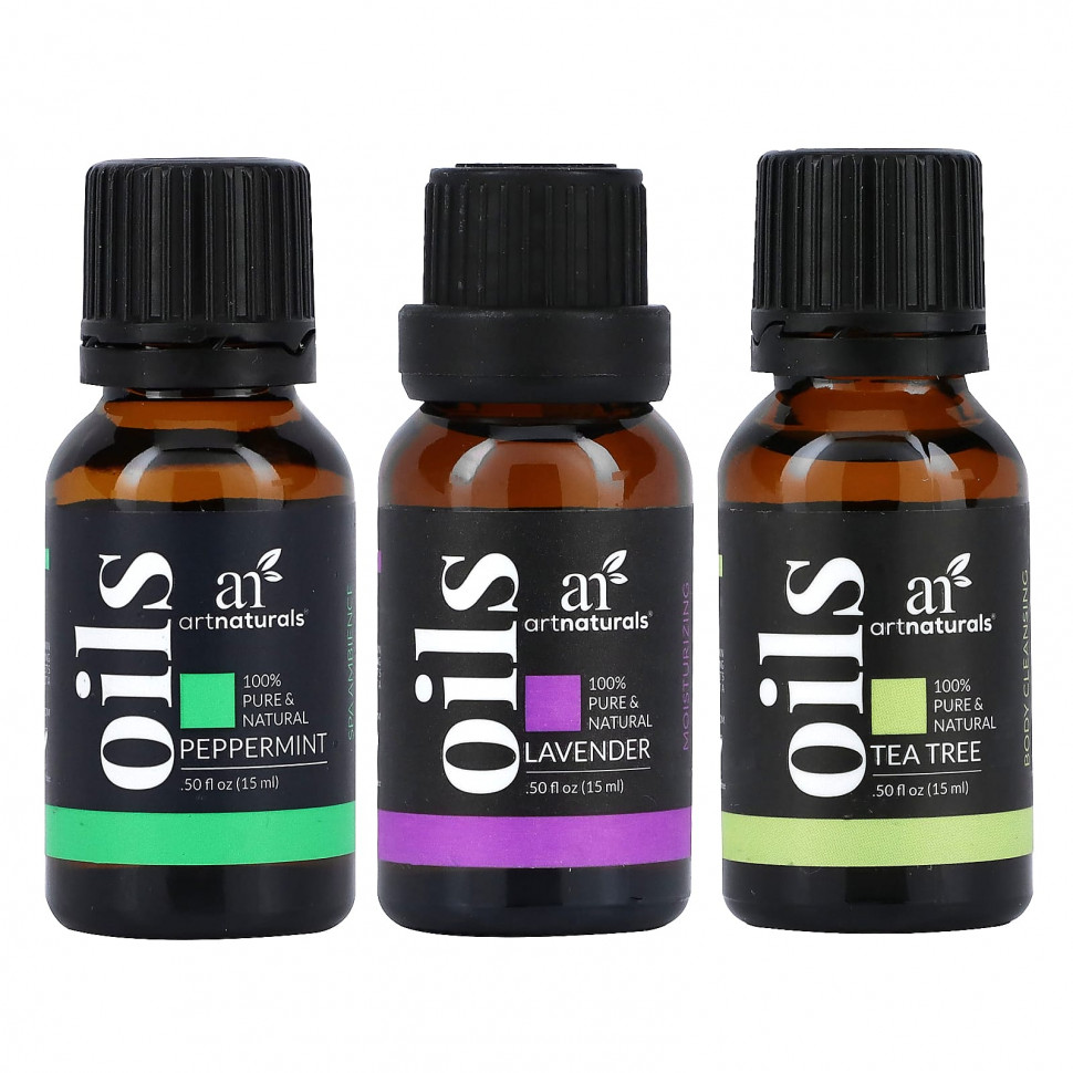 ���� ������ (Iherb) artnaturals, ����� �� 3 �������� ������� �����, �������, ������ ������ � �������� ����, ����� �� 3 ���������, 15 �� (0,50 ����. �����) ������, ������ �� 2440 ���