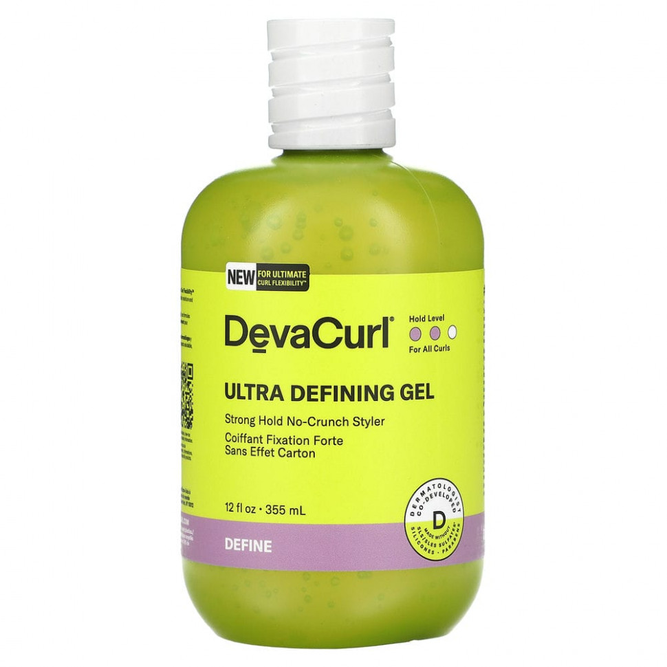 ���� ������ (Iherb) DevaCurl, Ultra Defining Gel, �������� ��� ������� ����� ������� ��������, 355 �� (12 ����. �����), ������ �� 4910 ���