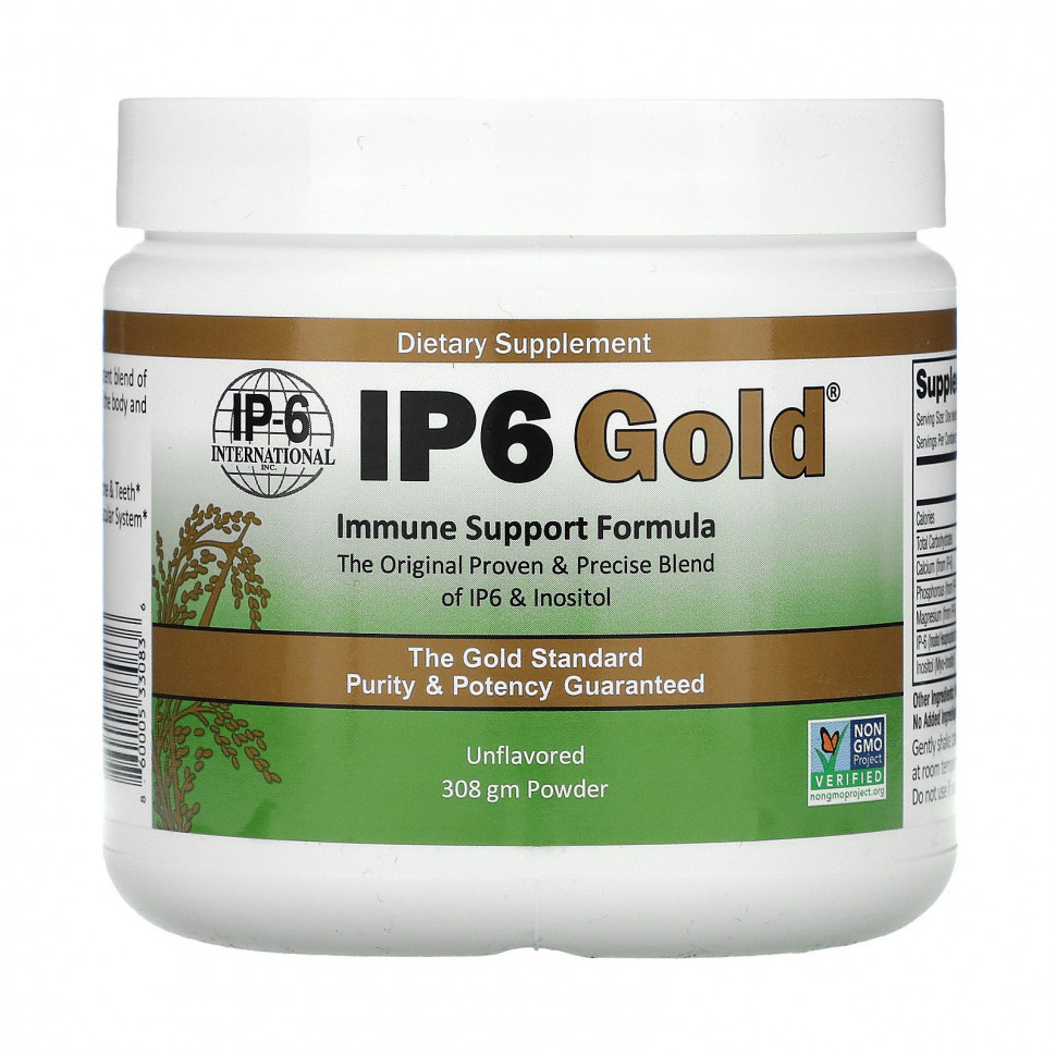 ���� ������ (Iherb) IP-6 International, IP6 Gold, ������� ��� �������� ��������� � �������, ��� ��������������, 308 �, ������ �� 9880 ���