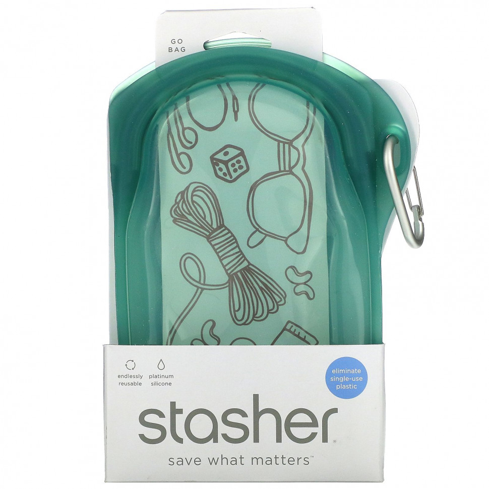   (Iherb) Stasher, Stasher, Go Bag, , 1 , 532  (18 . )    -     , -, 