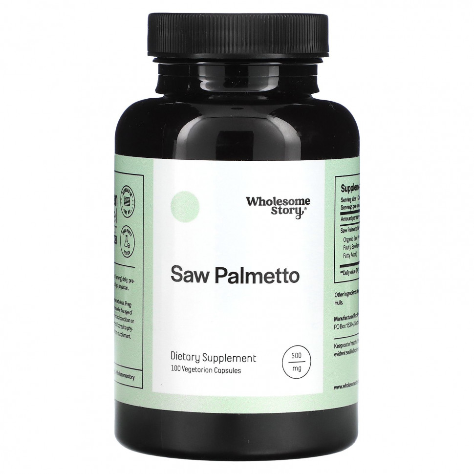 ���� ������ (Iherb) Wholesome Story, �������, 500 ��, 100 �������������� ������, ������ �� 5060 ���