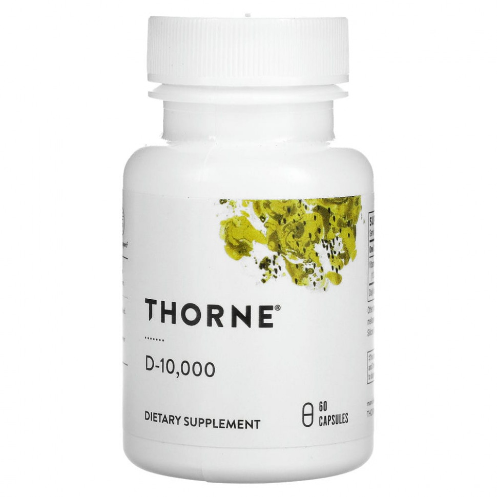   (Iherb) Thorne Research, D-10 000, 250  (10 000 ), 60     -     , -, 