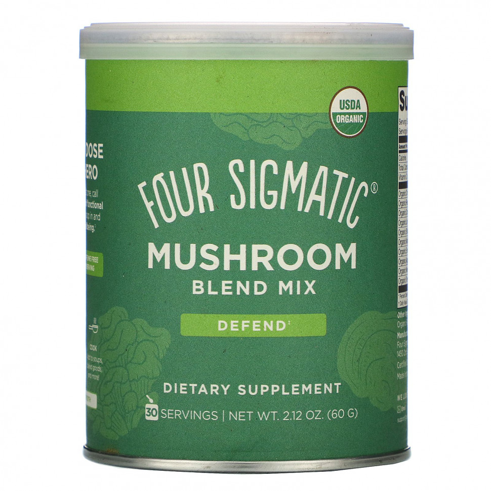 ���� ������ (Iherb) Four Sigmatic, ����� ���������� ������, 60 � (2,12 �����), ������ �� 4900 ���
