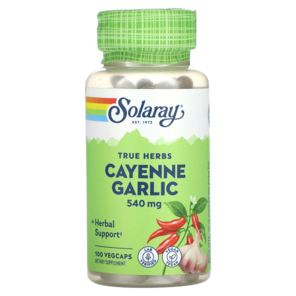   (Iherb) Solaray, True Herbs,  , 540 , 100      -     , -, 