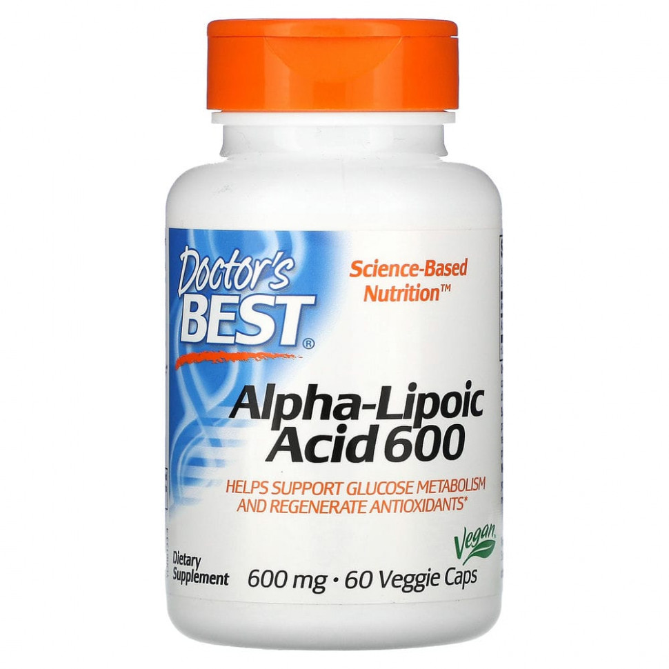 ���� ������ (Iherb) Doctor's Best, �����-�������� �������, 600 ��, 60 �������������� ������, ������ �� 3200 ���