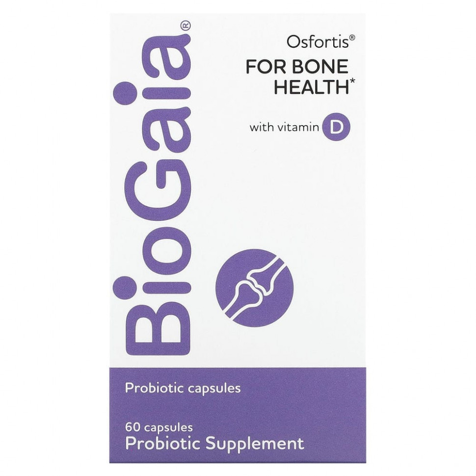 ���� ������ (Iherb) BioGaia, Osfortis � ��������� D, 60 ������, ������ �� 7780 ���