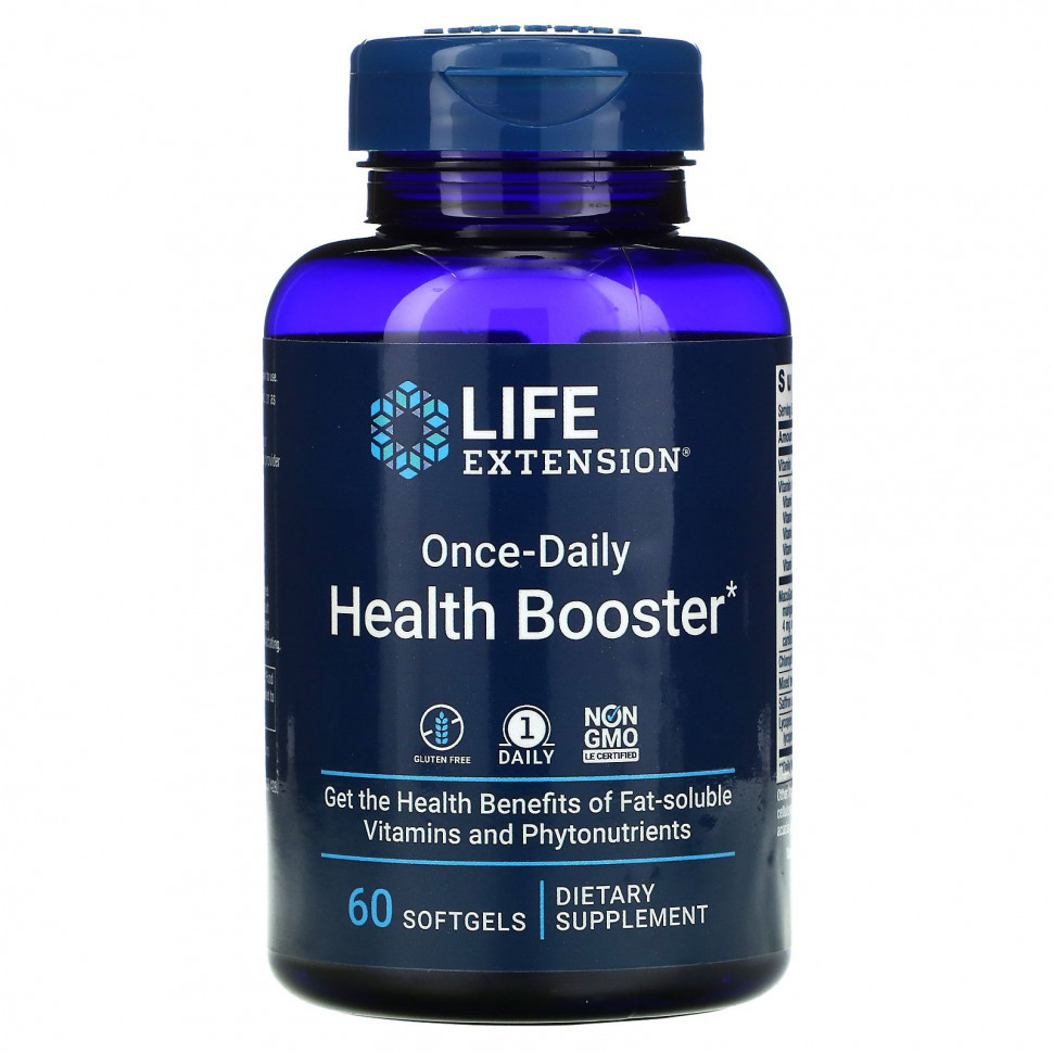   (Iherb) Life Extension, Once-Daily Health Booster, 60      -     , -, 