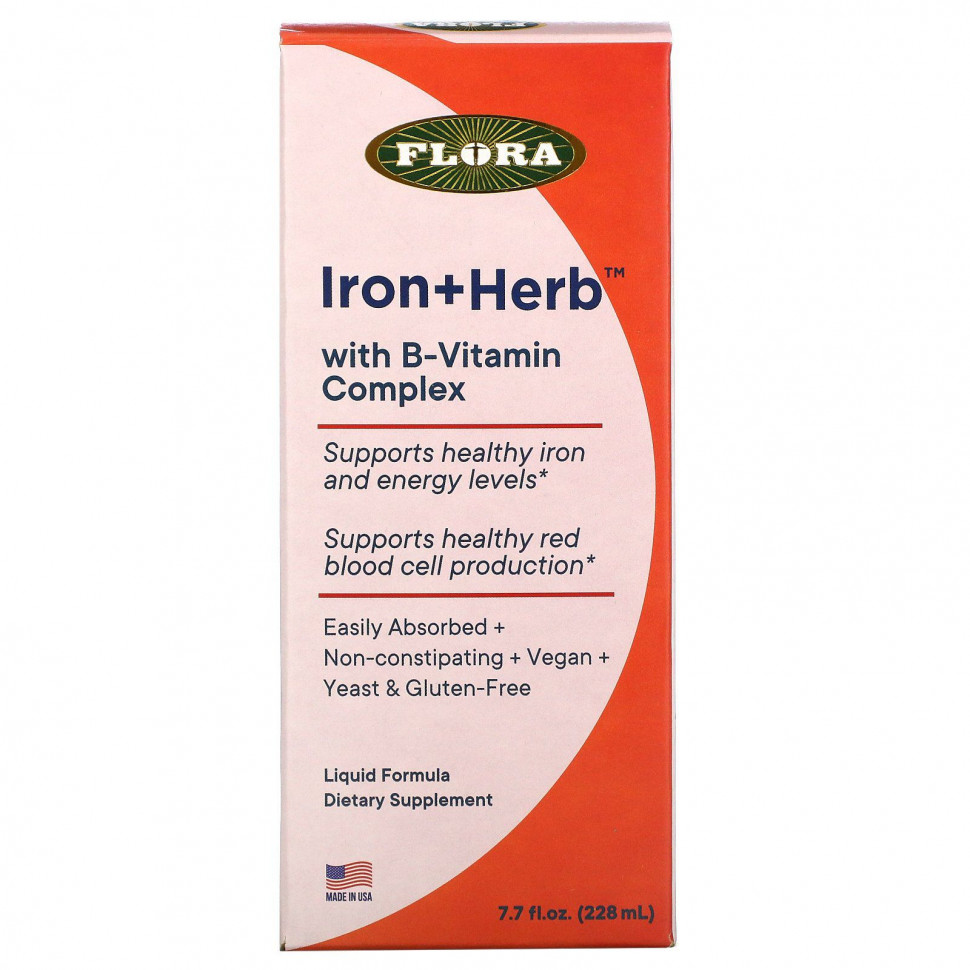 ���� ������ (Iherb) Flora, ������ � ����� � ���������� ��������� ������ B, 228 �� (7,7 ����. �����), ������ �� 4270 ���