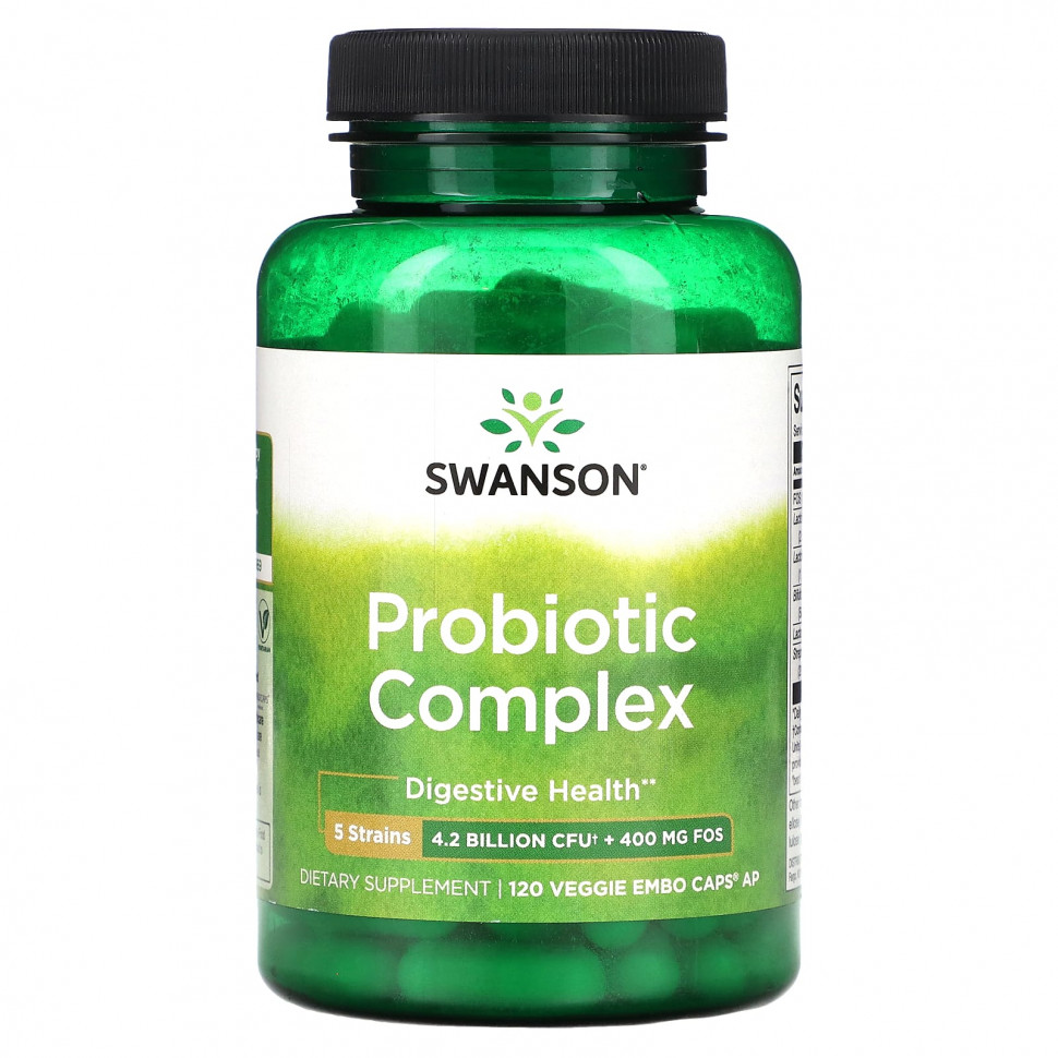 ���� ������ (Iherb) Swanson, �������� �����������, 120 �������������� ������ EMBO AP, ������ �� 4040 ���