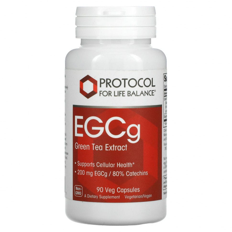   (Iherb) Protocol for Life Balance, EGCG,   , 200 , 90      -     , -, 