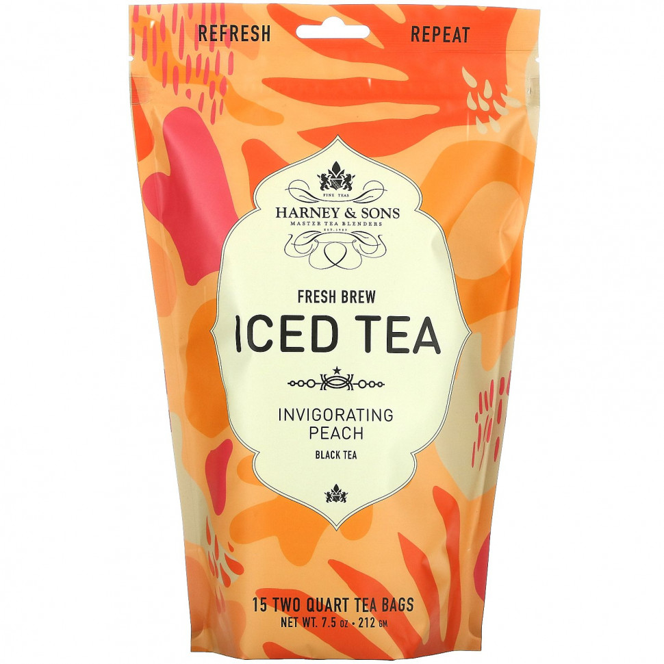   (Iherb) Harney & Sons, Fresh Brew Iced Tea,  ,  , 15  , 212  (7,5 )    -     , -, 