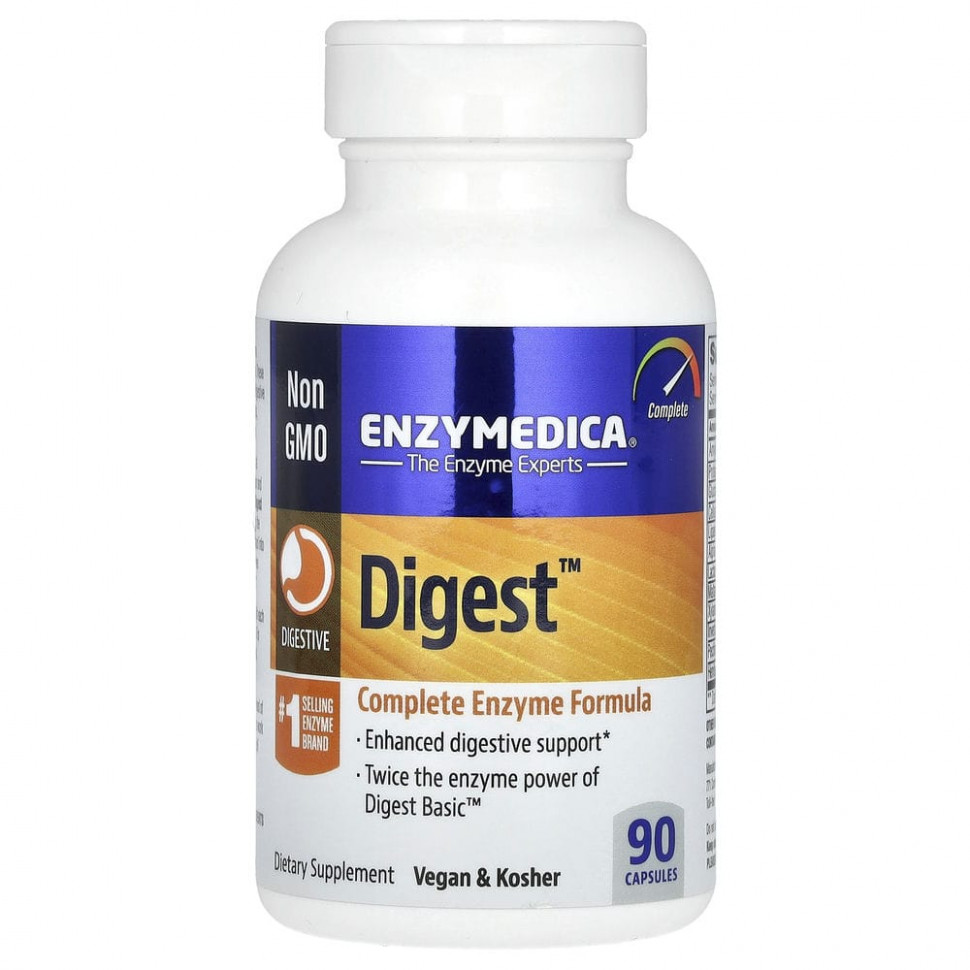 ���� ������ (Iherb) Enzymedica, Digest, ������ ������� ���������, 90 ������, ������ �� 4840 ���