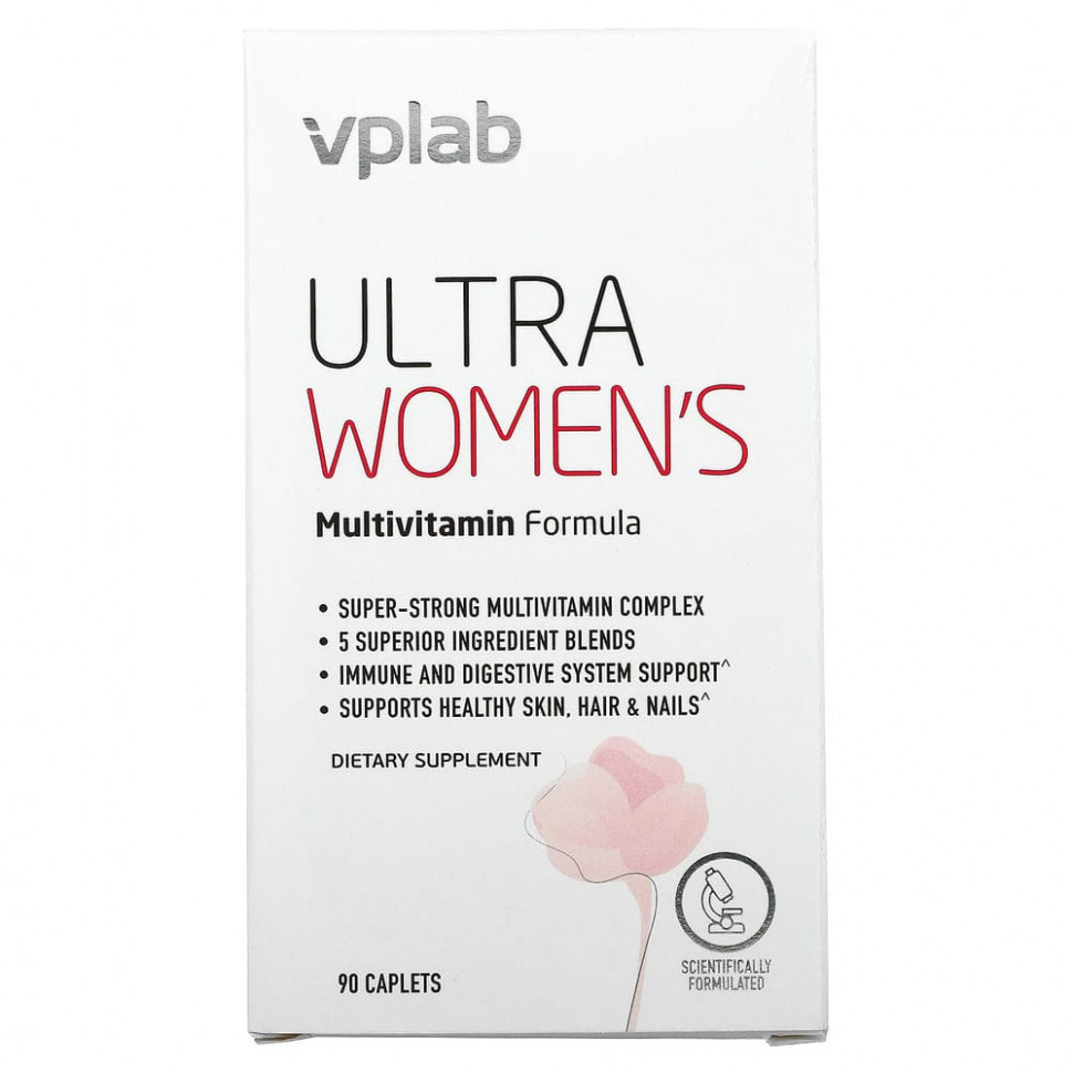 ���� ������ (Iherb) Vplab, Ultra Women�s, �������������� ��� ������, 90 ������, ������ �� 3000 ���