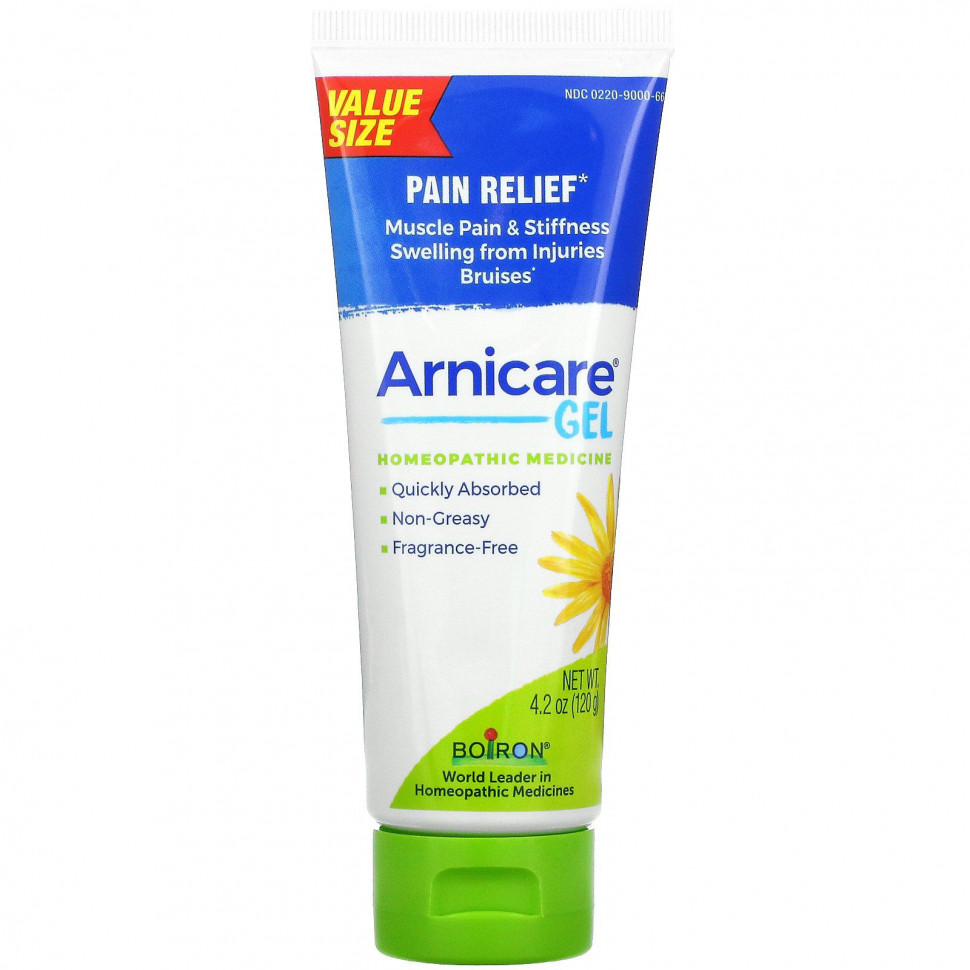���� ������ (Iherb) Boiron, Arnicare Gel, ���������� ����, ��� ������, 120 � (4,1 �����), ������ �� 3480 ���