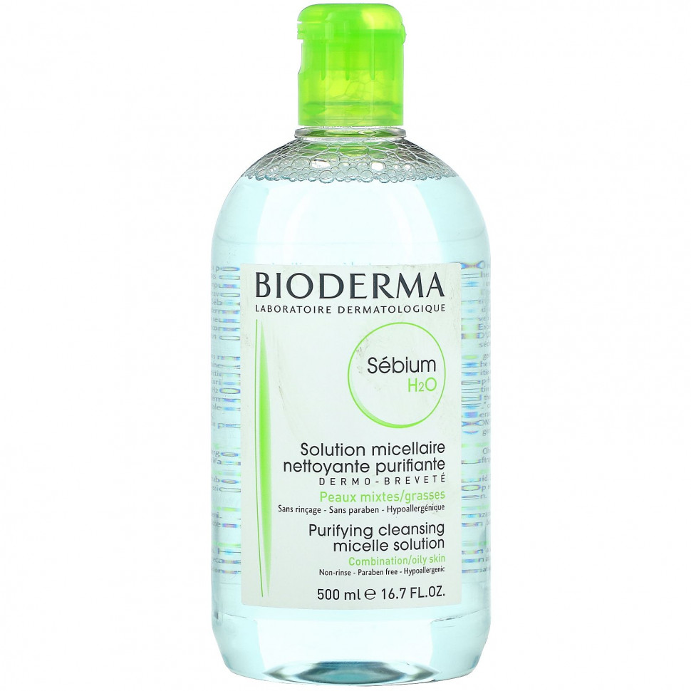 ���� ������ (Iherb) Bioderma, Sebium, ��������� ������� ��������� ������, 16,7 ������ ����� (500 ��), ������ �� 3890 ���