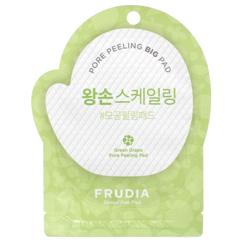   (Iherb) Frudia, Green Grape, Pore Peeling Pad, 1 Pad    -     , -, 