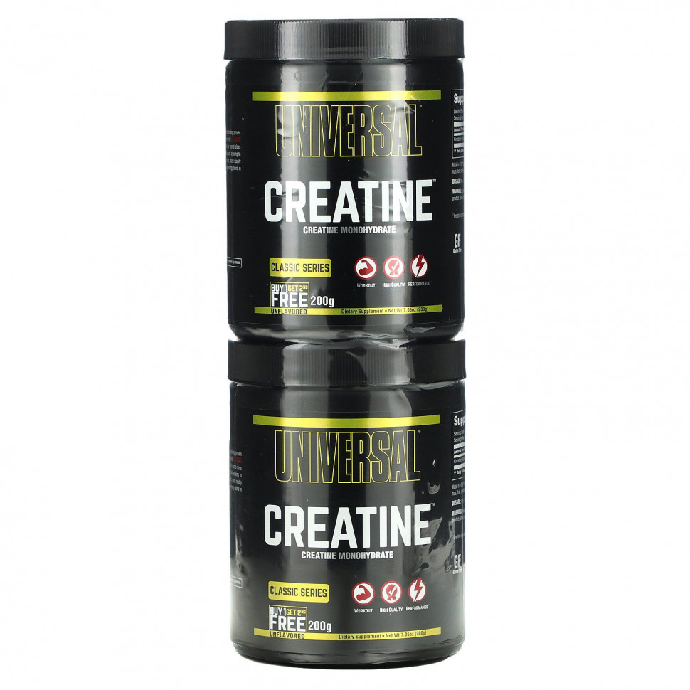 ���� ������ (Iherb) Universal Nutrition, �������, ����������� ����, 2 �����, 200 � (7,05 �����) ������, ������ �� 10260 ���