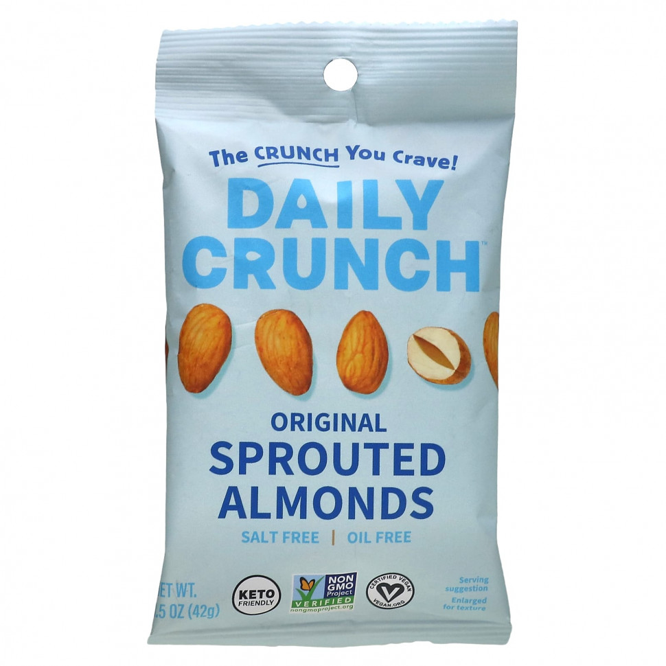���� ������ (Iherb) Daily Crunch, ��������� �������, ������������, 42 � (1,5 �����), ������ �� 830 ���