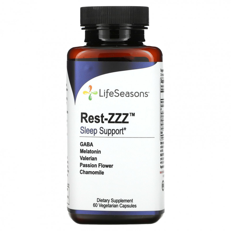   (Iherb) LifeSeasons,  Rest-ZZZ, 60      -     , -, 