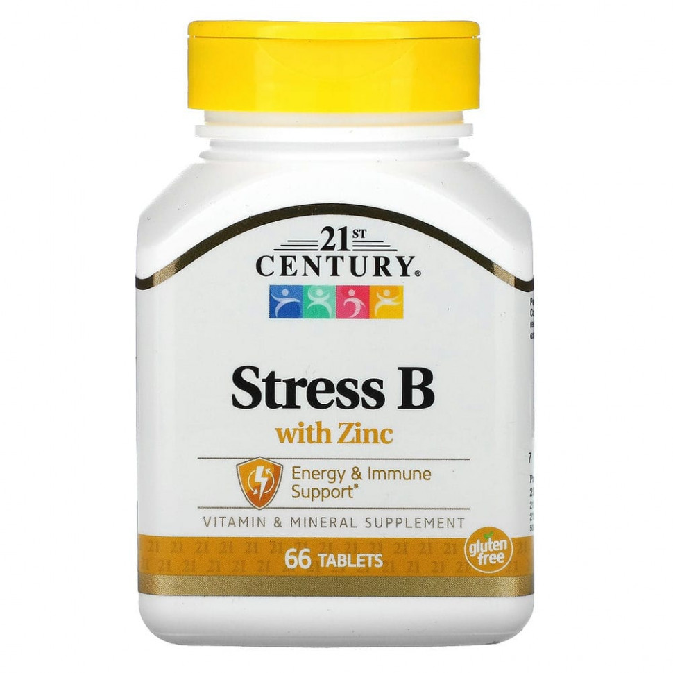   (Iherb) 21st Century, Stress B,  , 66     -     , -, 