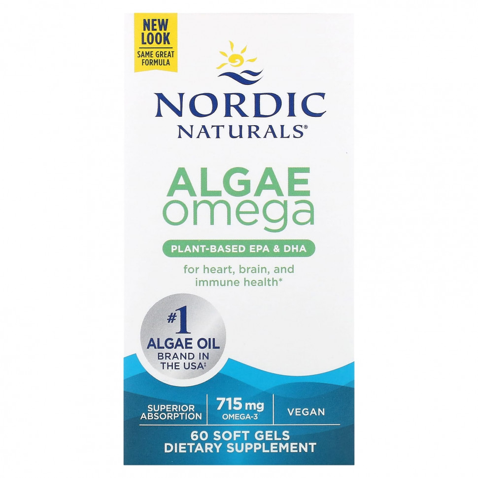 ���� ������ (Iherb) Nordic Naturals, �����-3 �� ����������, 357.5 ��, 60 ������, ������ �� 4720 ���