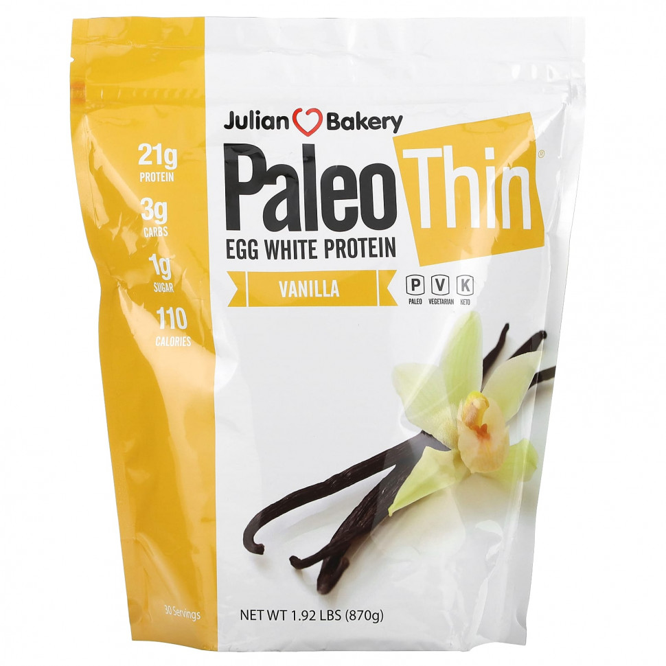 ���� ������ (Iherb) Julian Bakery, Paleo Thin, ������� �� ������� �����, ������, 870 � (1,92 �����), ������ �� 17470 ���