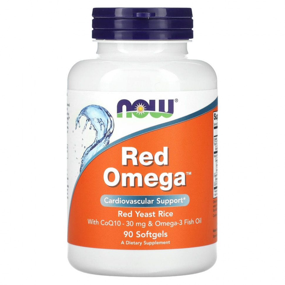 ���� ������ (Iherb) NOW Foods, Red Omega, 90 ������, ������ �� 3600 ���