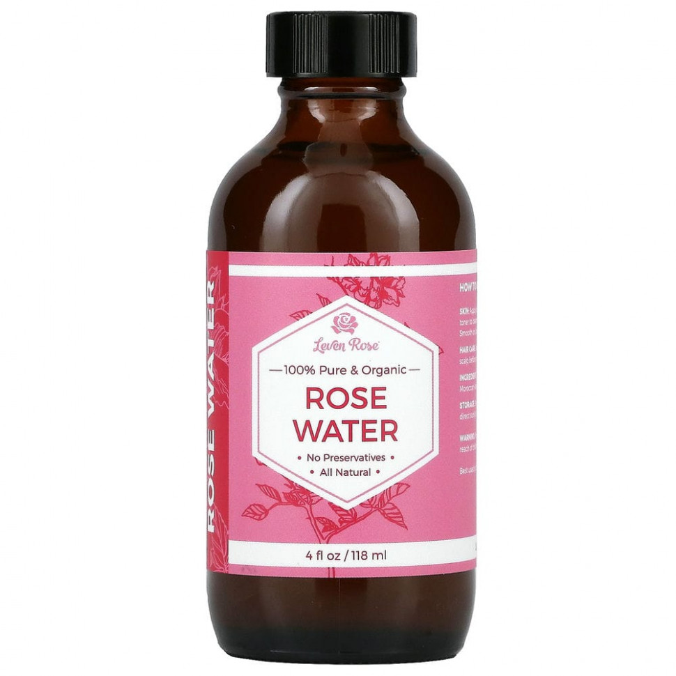   (Iherb) Leven Rose, 100%   ,  , 118  (4 . )    -     , -, 