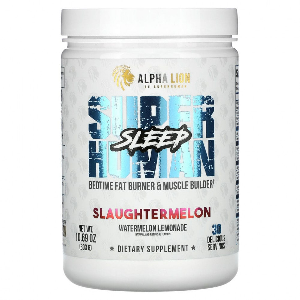 ���� ������ (Iherb) ALPHA LION, SuperHuman Sleep, ����, �������� �������, 303 � (10,69 �����), ������ �� 7040 ���