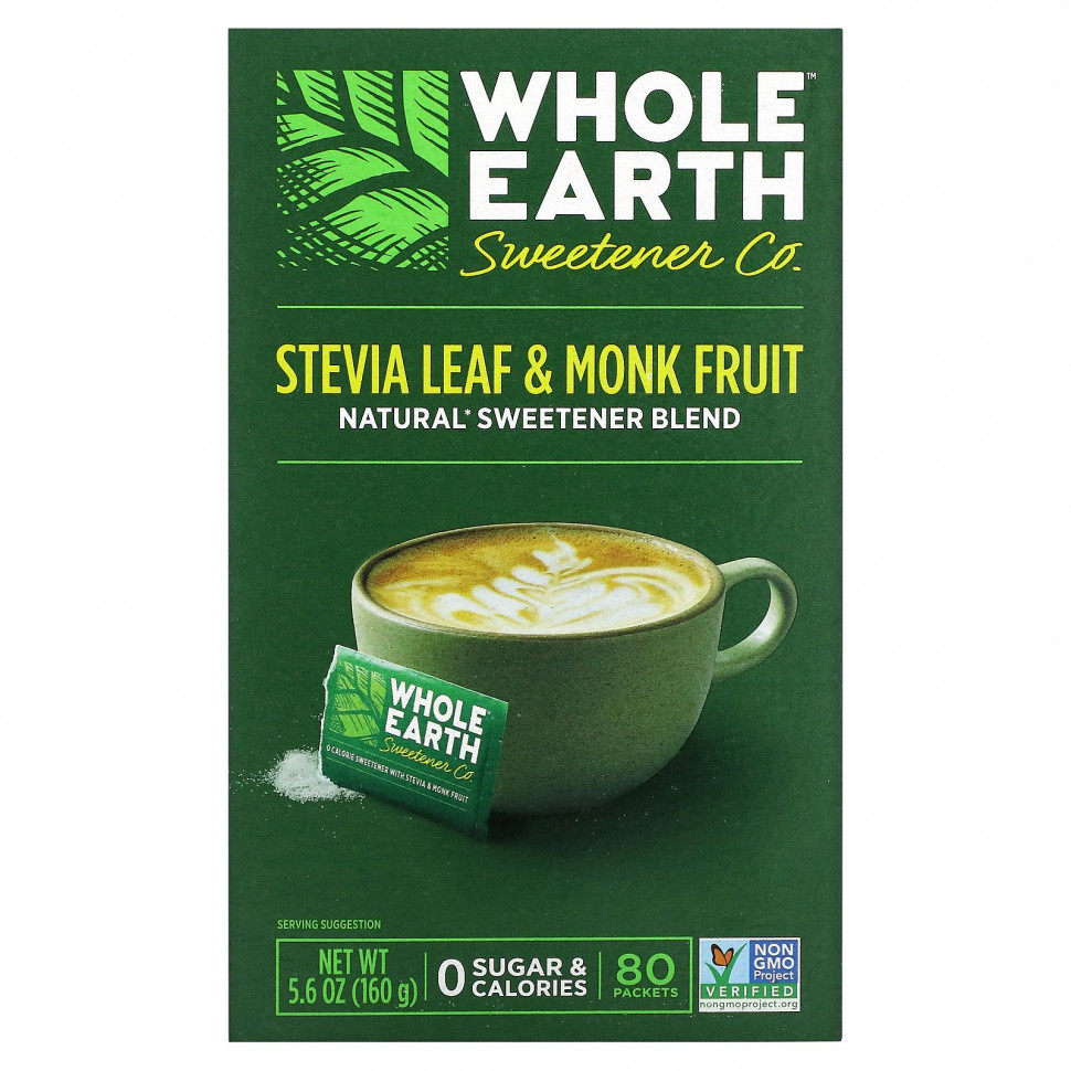   (Iherb) Whole Earth,    , 80 , 160  (5,6 )    -     , -, 